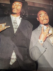 2pac and Snoop Dogg 36" x 24" Hip Hop Rap Poster - Picture 1 of 1