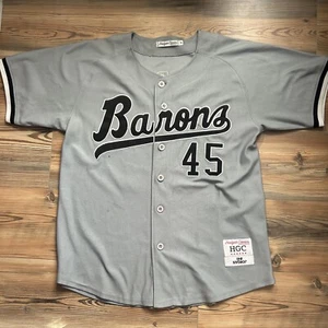 Michael Jordan #45 Birmingham Barons Trikot Headgear Classics grau Größe M - Bild 1 von 8