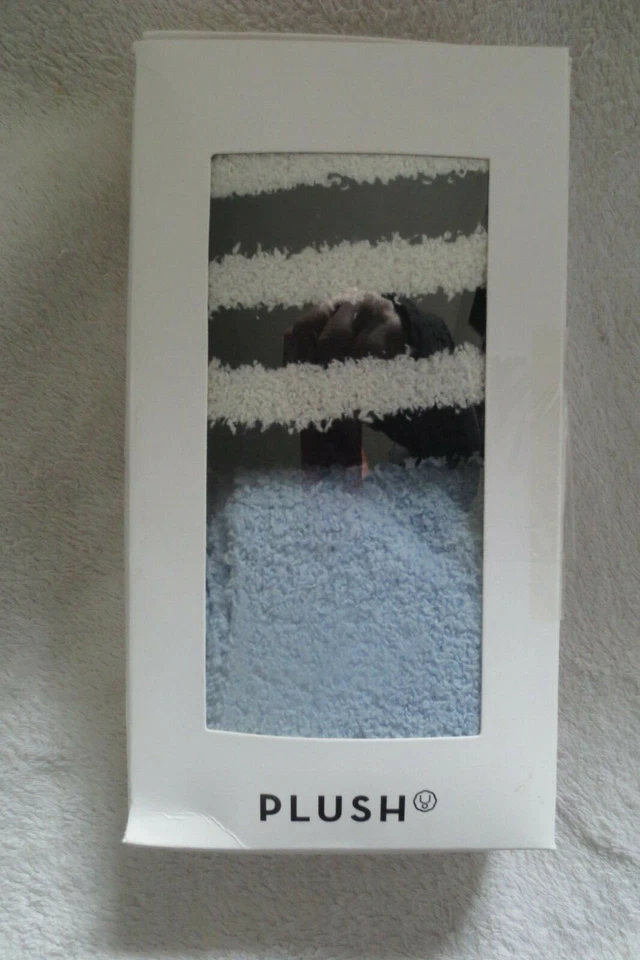 Plush Girl Leg Warmers 2 pairs Gift Box Size  - Image 1 of 4