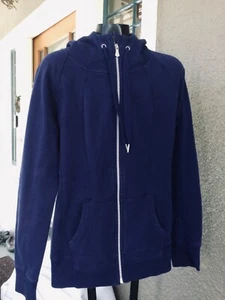 Champion blue full zip women's soft slim fit hoodie M - Picture 1 of 4