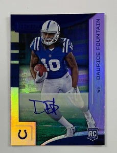 2018 Panini Rookies & Stars #137 Daurice Fountain Auto 48/75  AR38 - Picture 1 of 2