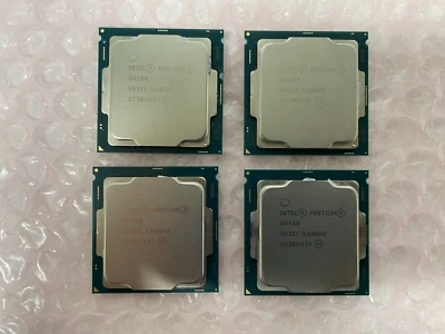 Lote (4) Procesador Intel CPU Pentium G4560 3,50 GHz SR32Y Foto 1 de 2