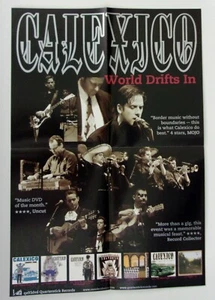 Calexico World Drifts In Promo Poster 13 x 19Joey Burns - Picture 1 of 2