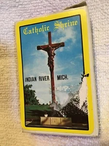 Catholic Shrine souvenir  Playing Cards - Complete Deck Sealed - Picture 1 of 5