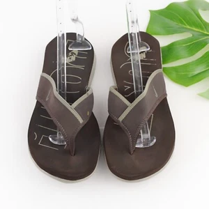 Nike Mens Celso Sandal Size 11 Brown Foam Thong Slide Flip Flop Beach Pool Shoe - Picture 1 of 15