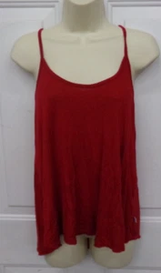 VENLEY Womens M Strappy Tank Burgundy Racerback Flowing Lightweight Shirt EUC - Picture 1 of 3
