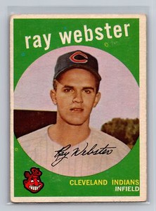 1959 Topps #531 Ray Webster
