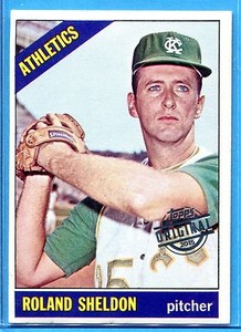 ROLAND SHELDON ~ 2015 Topps Heritage Insert Original 1966 #18 ~ EX-MT (A201)