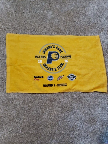Indiana Pacers 2016 Playoffs Rally Towel Round 1 vs Raptors Cover