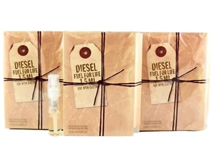 DIESEL FUEL FOR LIFE WOMEN 1.5ml .05fl oz x 12 PERFUME SPRAY SAMPLE VIALS SEALED - Picture 1 of 1