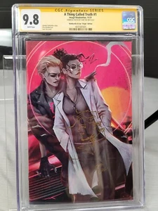 A Thing Called Truth #1 Variant Ivan Tao - LTD 400 CGC SS 9.8 Remark Remarque  - Picture 1 of 4