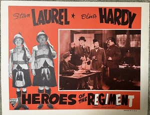 Vintage Original 1965  Laurel & Hardy “LAUGHING 20’s ” Movie Lobby Card - Picture 1 of 1