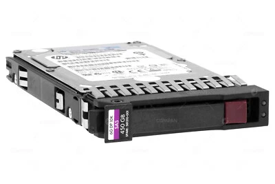 581310-001 HP HDD 450GB 10K SAS 6G 2.5" SFF HOT-SWAP - Immagine 1 di 4