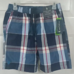 U.S. Polo Assn. Blue Plaid Jogger Shorts Size XS - Picture 1 of 4