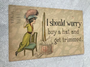 Ich sollte mir Sorgen machen, einen Hut zu kaufen und Comic-Postkarten zu schneiden - Bild 1 von 2