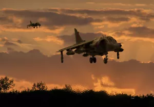 Hawker Siddeley Harrier GR3, Leinwanddrucke verschiedene Größen kostenloser Versand - Bild 1 von 2