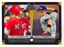 2012 Bowman Draft Dual Top 10 Picks Baseball Card - Choose Your Card
