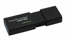 Kingston DataTraveler 100 G3 128GB USB Flash Drive - Black