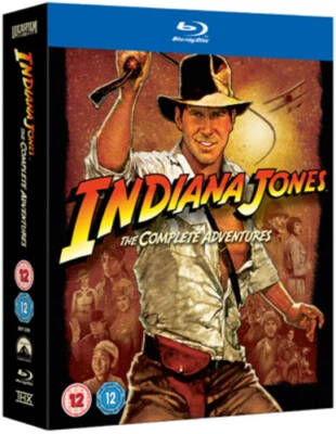 Indiana Jones: 4-movie Collection Blu-Ray (2012) Harrison Ford, Spielberg (DIR) - Image 1 of 2