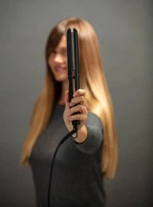 Piastra Liscia e Arriccia Capelli ROWENTA in Ceramica Temperatura Lisci Ricci - Picture 1 of 7