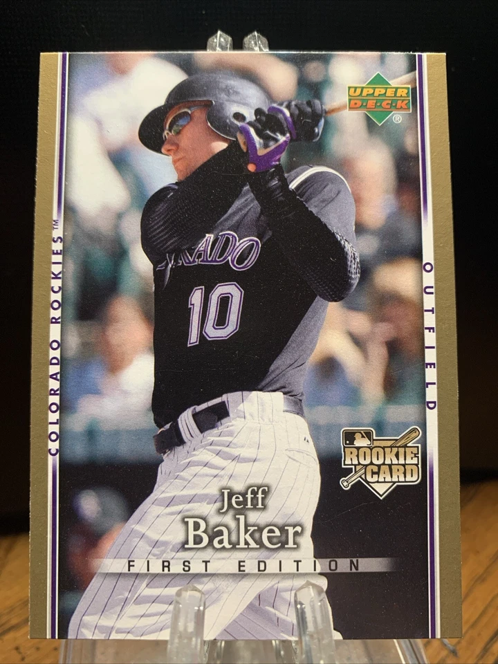 2007 Upper Deck First Edition Baseball Card #13 Jeff Baker RC - Image 1 of 2