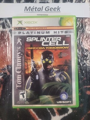 Splinter Cell Pandora Tomorrow Xbox NoManual EN Tested Free Shipping in Canada ! - Image 1 of 4