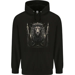 A Lion With Candles Childrens Kids Hoodie - Picture 1 of 3