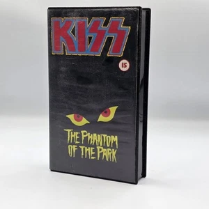 KISS The Phantom Of The Park VHS Video CLAMSHELL BOX UK Edition - Picture 1 of 8