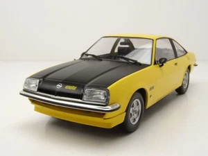 Opel Manta B GT/E 1975 gelb schwarz Modellauto 1:18 MCG - Bild 1 von 9