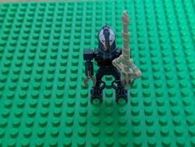 Lego Bionicle Minifigure Toa Mahri Hahli From 8927 (bio021) With Weapon!!