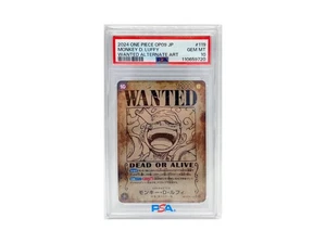 PSA 10 Ruffy OP05-119 Wanted Emperors in the Japanese ONE PIECE Card OP Rufy - Bild 1 von 5
