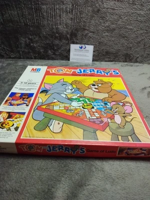 Tom And Jerry Game Of Ludo MB Games 1978 - Complete -  Good Condition - Image 1 of 4