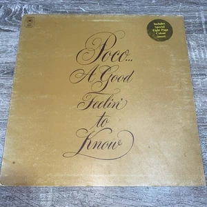 Poco A Good Feelin To Know Vinyl Record VG/VG EPC65126 1972 1st Press + Booklet - Picture 1 of 8