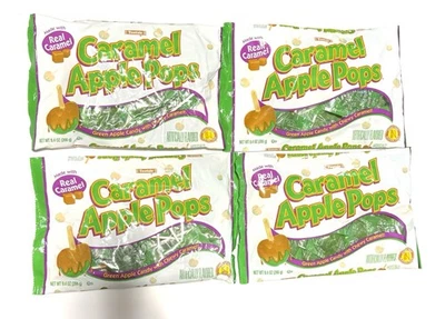 Tootsie Caramelo Manzana con Caramelo Masticable 9.4oz CADA 4 BOLSAS NUEVO/SELLADO Foto 1 de 4