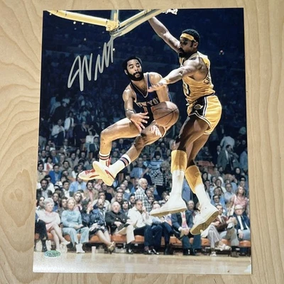 Wilt Chamberlain Autographed Photo Signed 11"x14” Photograph w/COA Hologram - Image 1 of 4