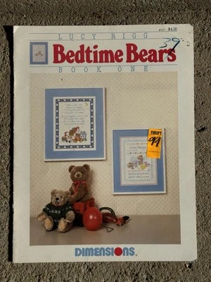 Bedtime Bears Cross Stitch Leaflet by Dimensions - Image 1 of 3
