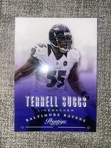 Terrell Suggs 2013 Panini Prestige #19 Baltimore Ravens Football Card - Bild 1 von 2