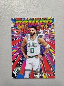 2025-26 Topps Jayson Tatum #PP-5 Power Player fast neuwertig kostenloser Versand - Bild 1 von 2