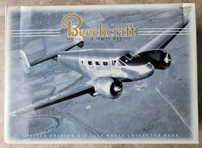 1997 SpecCast Liberty Beechcraft Model 18 Twin Beech Limited Edition Diecast - Image 1 of 4