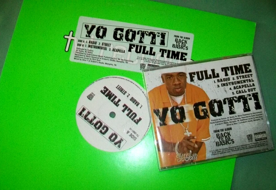 Yo Gotti Promo CD / Vinyl Lot Full Time - Bild 1 von 1