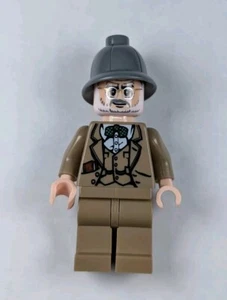 Lego Indiana Jones Henry Jones Sr. Minifigure 7620 Motorcycle Chase Authentic  - Picture 1 of 2