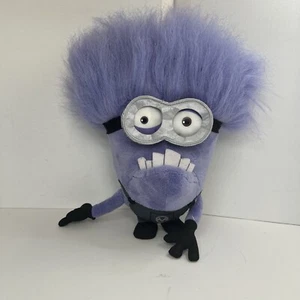 Evil Purple Minion Plush Toy 2 Eyes, Goggles 12” Tall  Despicable Me. *I* - Picture 1 of 12