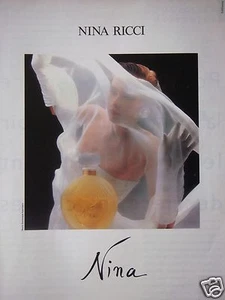 PUBLICITÉ 1989 NINA DE NINA RICCI - ADVERTISING - Imagen 1 de 1