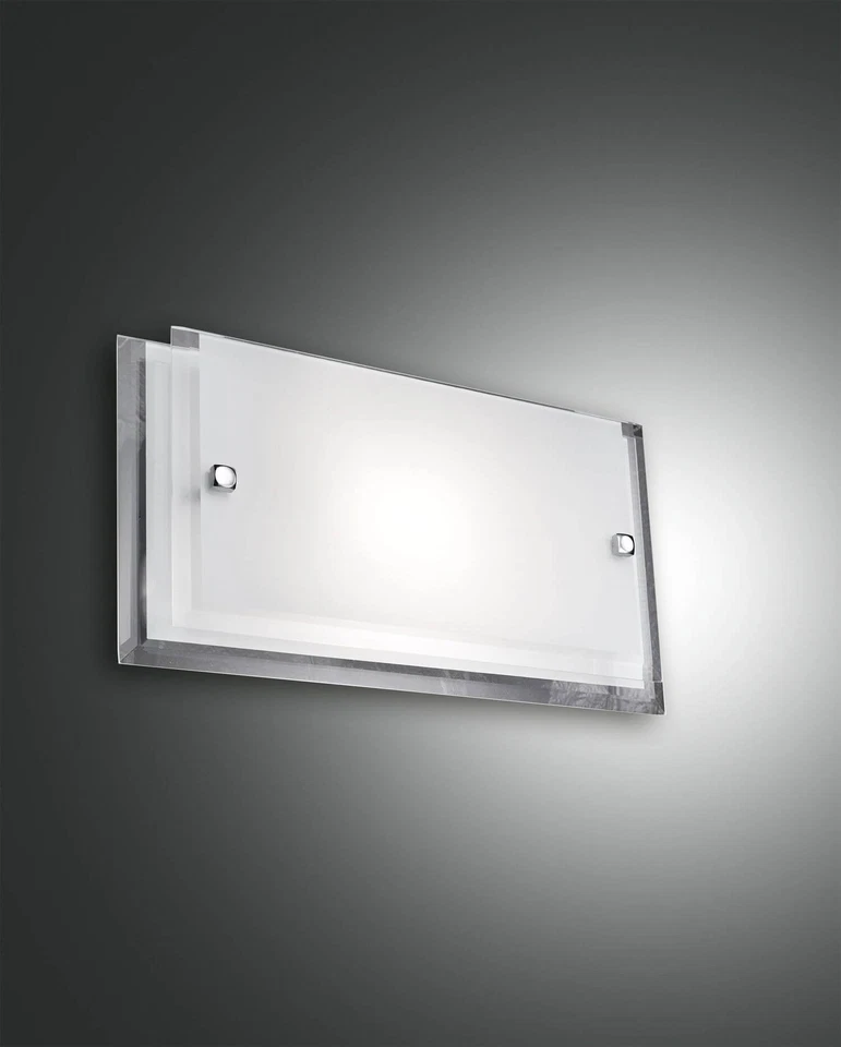 Fabas Luce Wandleuchte Maggie E27 180x90mm Weiß - Bild 1 von 1