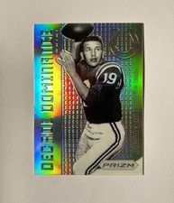 Johnny Unitas 2012 Panini Prizm NFL Decade Of Dominance SILVER PRIZM CARD #6 SSP