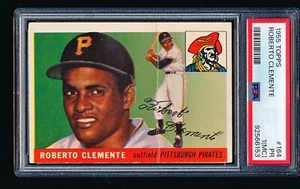1955 Topps ROBERTO CLEMENTE Rookie #164 PSA 1 MC - Picture 1 of 2