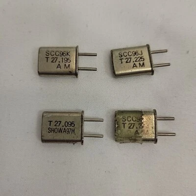 27.095 27.195 27.255 MHz Lote Cristales Para Aviones RC Helis Coches SCC96J K SHOWA97H Foto 1 de 3