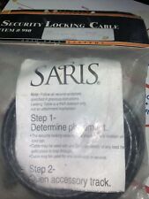 SARIS Security Locking Cable Item #980 bike lock cable 