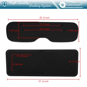 New Universal Black Golf Cart Rear Seat Cushion Set Upgrade New-Style - Picture 1 of 24