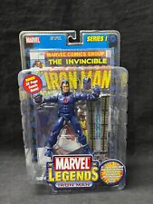 2002 Marvel Legends Series 1 Blue Stealth Iron Man